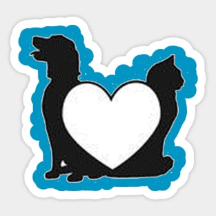 Dogs&Cats Sticker